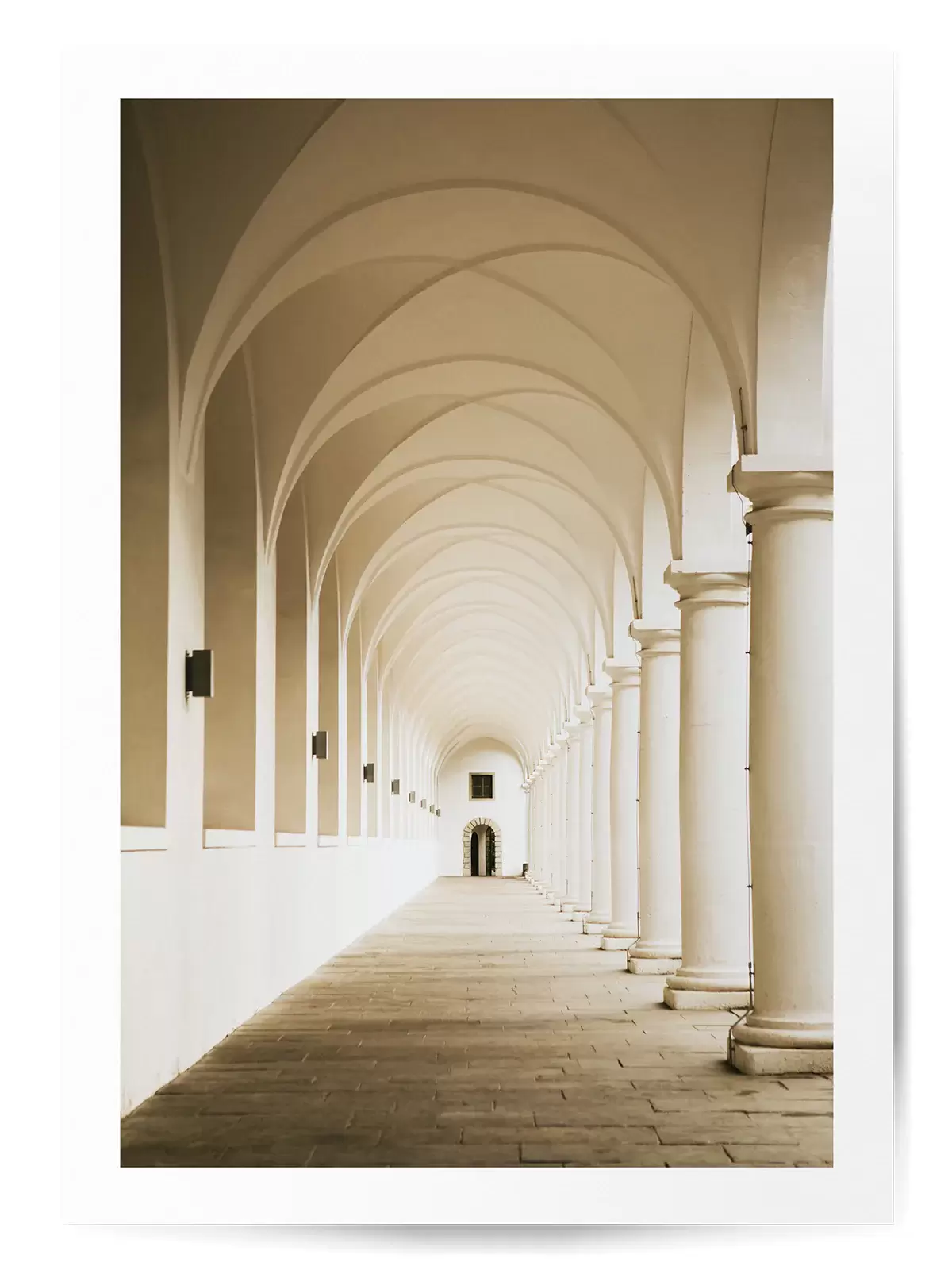 Affiche arches beiges 1