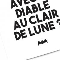 Affiche citation batman 2