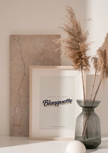 Affiche comment est votre blanquette deco