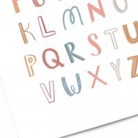 Affiche enfant l alphabet 3