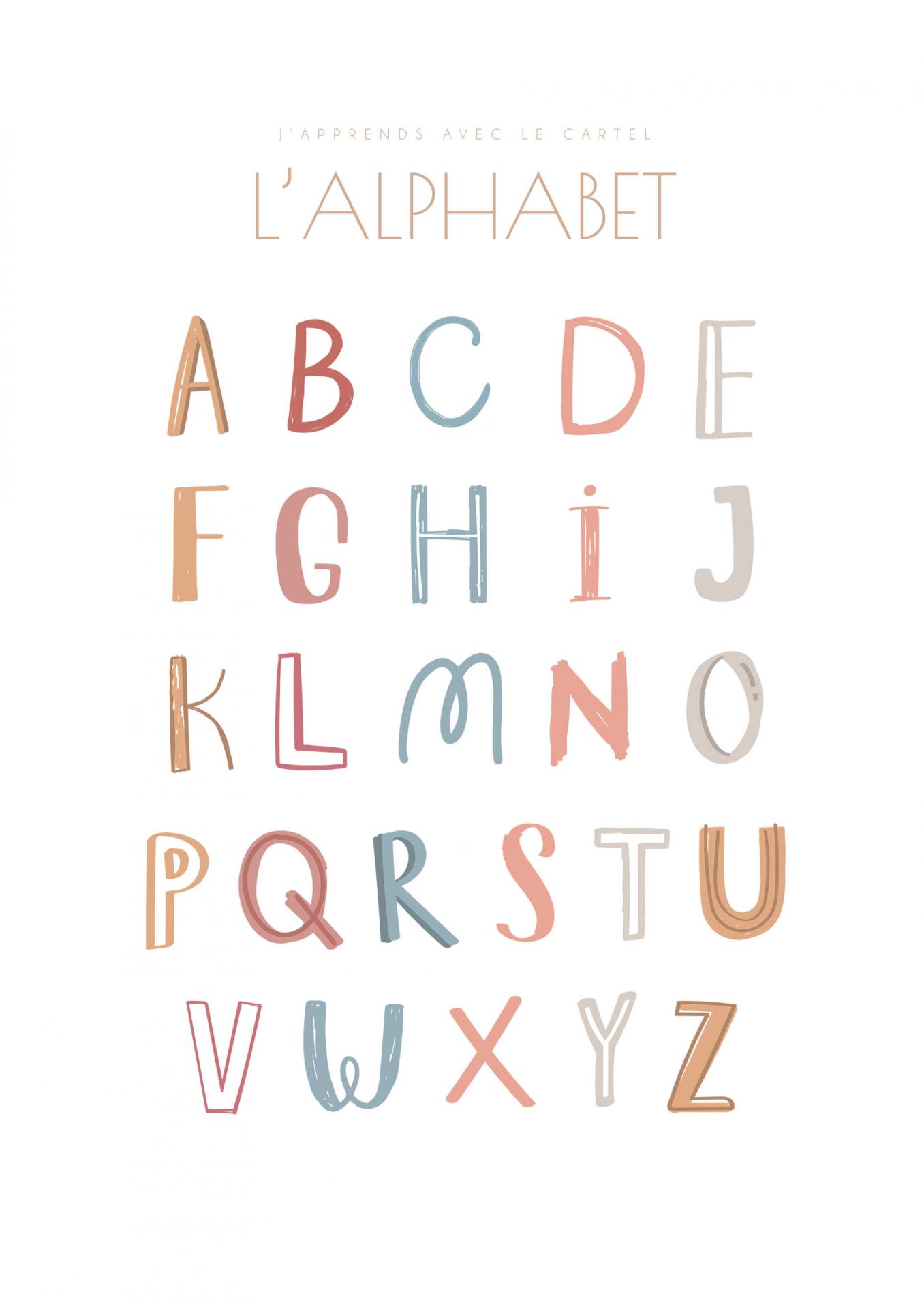 J'apprends le Français : L'alphabet français.