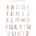 Affiche enfant l alphabet