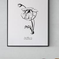 Affiche ink flower no 1 3
