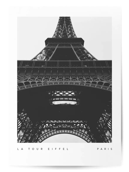 Affiche La tour Eiffel