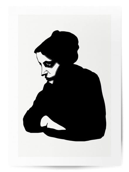 Affiche Portrait de femme