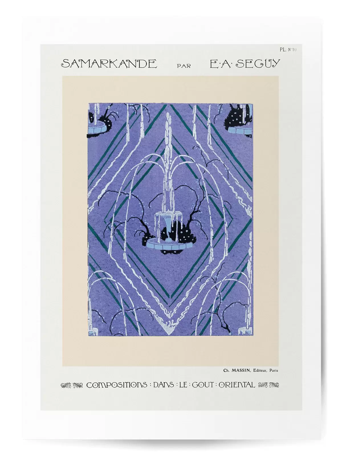 Affiche samarkande seguy 1