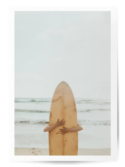 Affiche Planche de surf