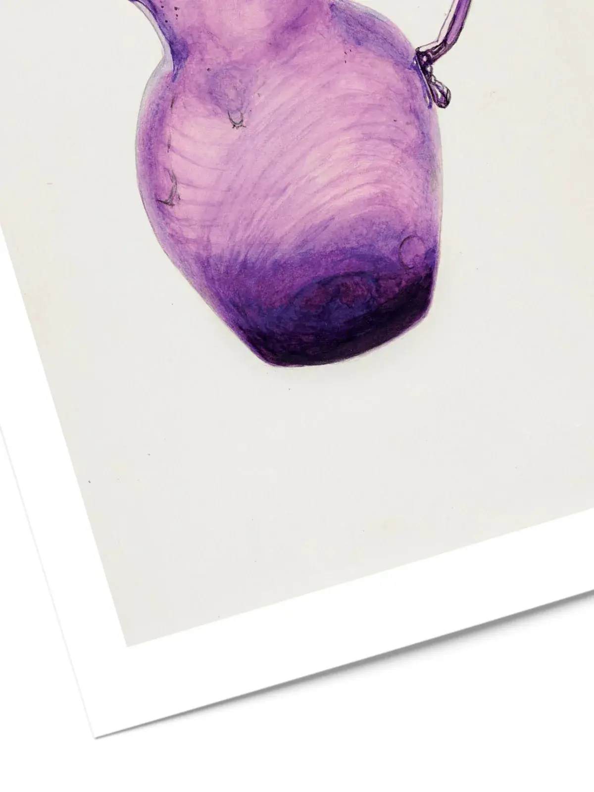 Affiche vase violet no2 2