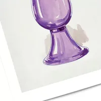 Affiche vase violet no3 2