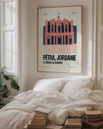 Affiche Trésor de Pétra
