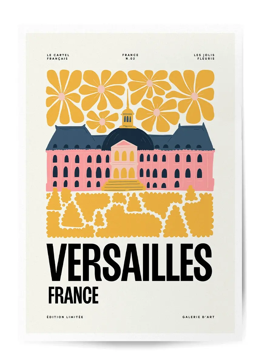 Affiche ville monument poster