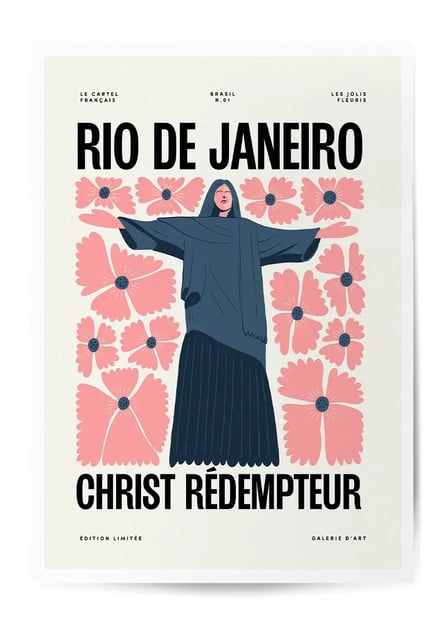 Affiche Christ Rédempteur