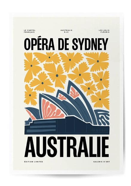 Affiche Opéra de Sydney