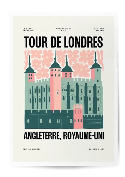 Affiche Tour de Londres