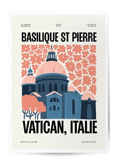 Affiche Basilique Saint-Pierre