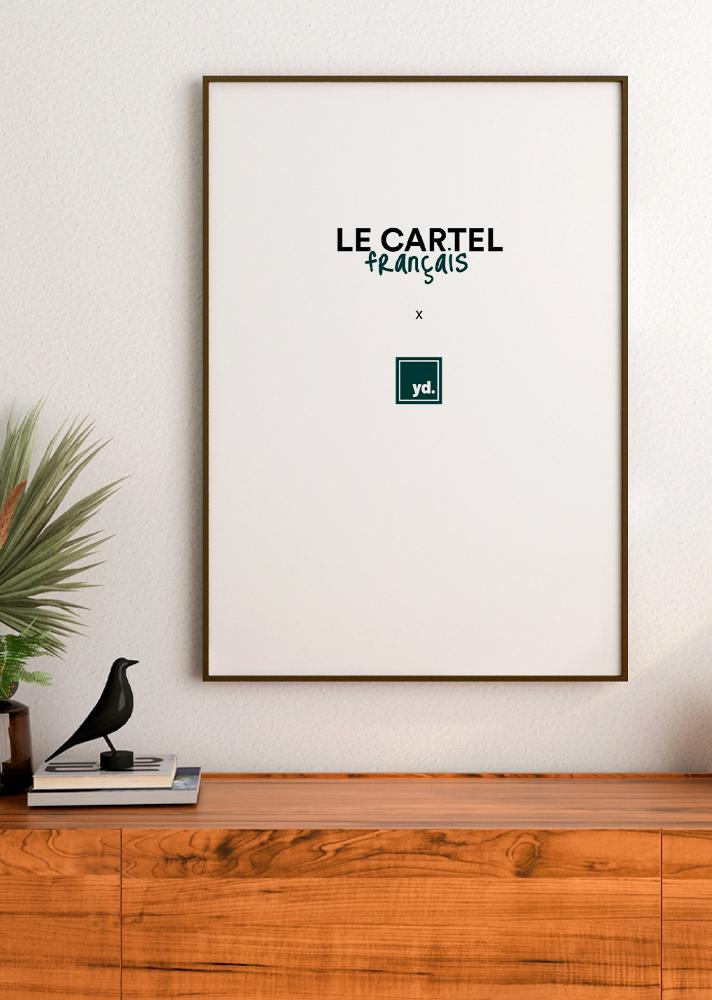 Cadre noir Your Decoration accroché au mur