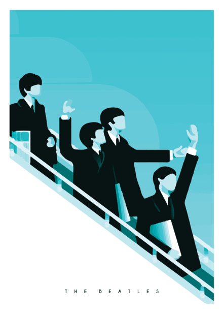 Affiche The Beatles