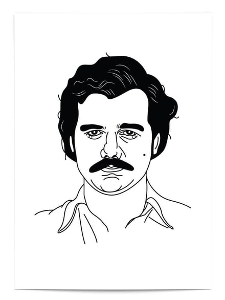 Affiche Pablo Escobar