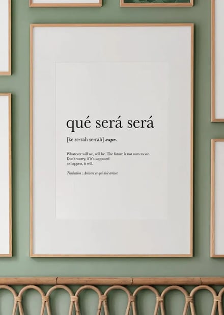 Affiche Qué será será